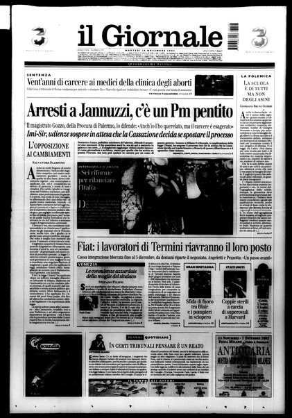 Il giornale : quotidiano del mattino